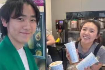 王仁甫19歲甜美女兒「手搖飲店打工」全被拍！季芹證實：她人生第一次