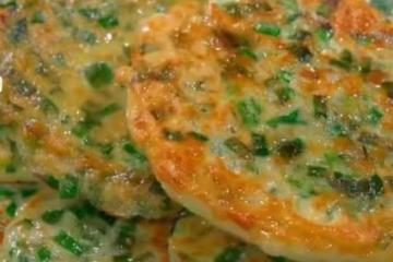 簡單的韭菜雞蛋餅