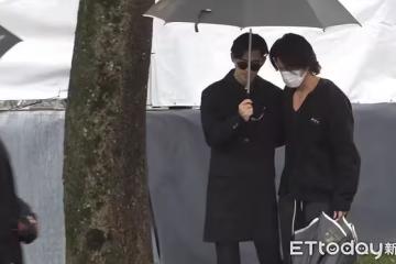 言承旭見大S雕像快碎了!被仔仔攙扶離開 網:道明寺來杉菜葬禮