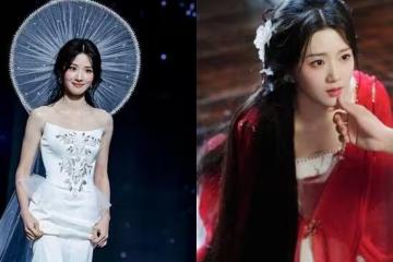 微博之夜/女星頭戴「50cm菩薩光圈盤」闖禍! 隔壁美女同事慘遭撞擊