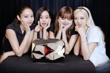 刷新歷史!BLACKPINK訂閱破億「成全球YouTube第一」 收紅鑽石獎牌