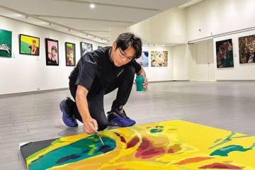 冷甩女富商！陳子強遭控假公益「畫作捐款嘸影」　經紀人斥抹黑