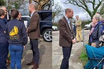 英國狂風來襲,5萬戶斷電!威廉王子麵包店一語驚人!
