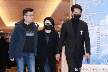 直擊/陶晶瑩哭紅眼送別袁惟仁! 哽咽痛喊:他就很賴皮