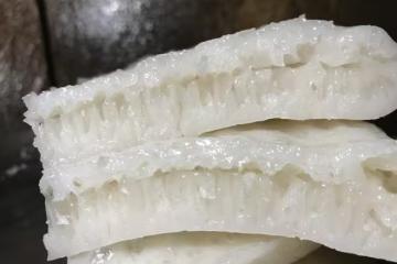 順德傳統美食-倫教糕（白糖糕）
