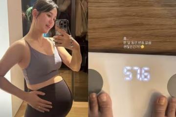 《擁月》女星懷孕倒數1個月卸貨！體重太驚人　竟只有5開頭