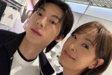 賈永婕貼臉許光漢!向子瑜媽宣戰:我贏了啦…比心同框男神網暴動