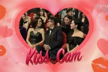 金像獎/古天樂玩瘋了!Kiss Cam凌空狂啾3女神 章子怡火辣美背殺翻紅毯