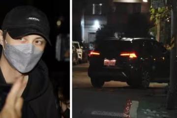 直擊王子交保獲釋「深夜直奔昆凌豪宅」!粿粿開車狂繞⋯行蹤全露餡