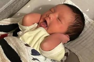 恭喜！香港知名老戲骨女兒宣布平安誕男嬰，產後恢復迅速面色紅潤