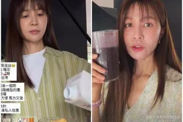 喝果昔被問「水果很多不會糖分太高嗎」!吳怡霈幫喊冤:大量吃更瘦