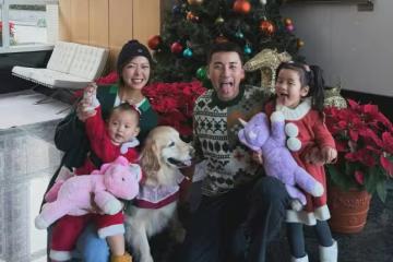 TVB小生貼身教美女打球！手握手舉止親昵！妻子忍不住質問：她是誰