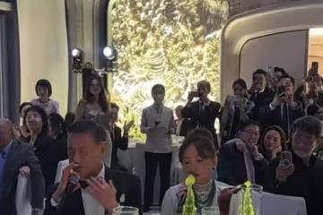這婚禮太狂!張學友本人現場演唱…賓客也超大咖 新郎驚人背景曝