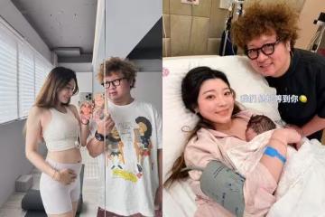 依依36小時生產過程曝光! 納豆淚崩剪臍帶心疼道謝:老婆辛苦了