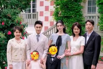 何猷君奚夢瑤大曬唯美婚紗照！宣讀誓詞落淚後深情擁吻！一雙兒女擔任花童