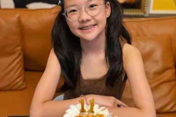 TVB視帝大女兒慶11歲生日!近照曝光少女味十足!與媽媽極為相似!
