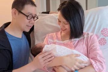 夏于喬生了! 甜曬一家三口合照:歡迎來到地球