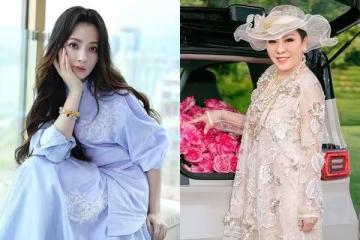 郭碧婷抗議了！向太端午節飛台北陪孫慶生　澄清「重女輕男」