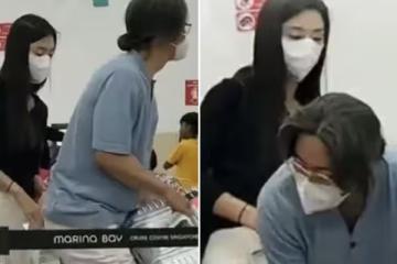 裴勇浚滿頭白髮「扛行李肌力爆發」路人目擊⋯一看全懂了
