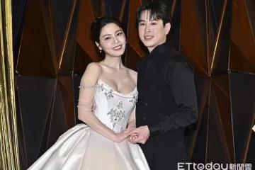 直擊／白家綺深U婚紗辣秀雪白北半球！吳東諺深情告白…夫妻都哭了