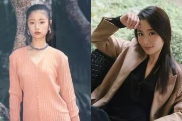 林心如帶女兒「重遊出道地淡水」　曬模特舊照青澀模樣曝