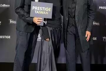 神秘長發男與黃大煒、Vicky被爆三人行 他揭私下真實關係:不可能