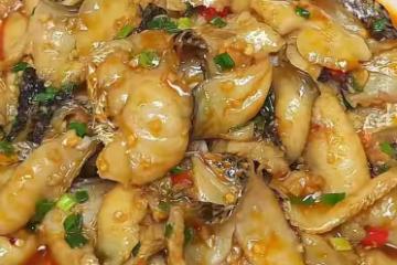 蒜香魚片