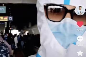 歌手羅中旭離開上海至天津!穿防護服汗流浹背,曬全過程耗10小時
