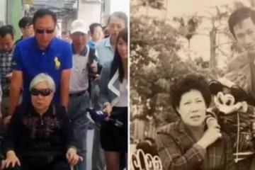 71歲郭臺銘母親節「曬母子舊照」卸威嚴變「愛家暖男」跪送90歲媽媽大禮,繁忙不忘陪伴老母,感動發文:恩情比天大