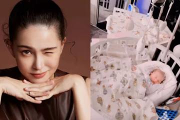 小女兒「超夢幻嬰兒床」曝光 昆凌:我都想一起躺了