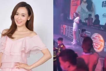 楊思琦中國夜店登台演唱　熱情男觀眾半裸支持