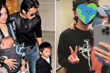 謝霆鋒曾為身高自卑，如今lucas15歲海拔超張柏芝，「優越的身高+完美長相」人生順風順水，網友 :不用擔心了！
