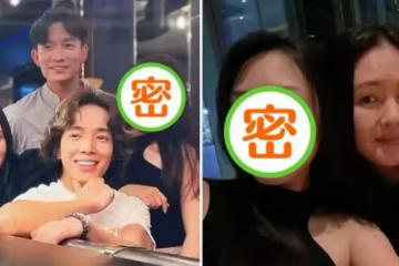 56歲李麗珍與男星聚餐!臉蛋鼓起發胖明顯,女兒穿露背裙「同框出鏡」身材惹眼,網友:與女兒站在一塊宛如姐妹