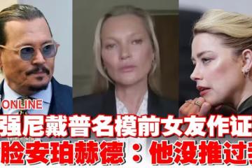 強尼戴普名模前女友作證　打臉安珀赫德：他沒推過我