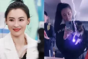 張柏芝素顏自拍!「12歲兒子意外入鏡」身高超過母肩膀 「一轉正面」五官和謝霆鋒一模一樣