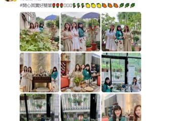 陳少霞參加闊太聚會,手中翡翠鑽戒太搶鏡,二婚嫁富豪生活愜意