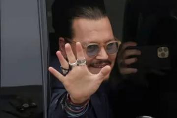 官司輸贏未知 Johnny Depp法庭外受英雄式歡迎