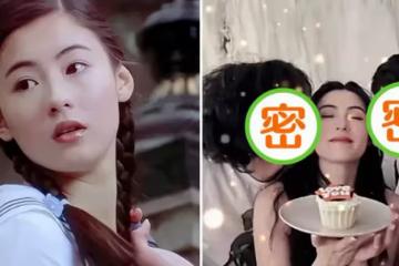 張柏芝倆兒子近照曝光!一個像爸一個隨媽,母子同框慶生超幸福,網友:張柏芝幸福得笑彎了嘴角