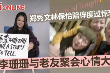 李珊珊罕露面出席聚會　鄭秀文林保怡陪伴度過驚恐症
