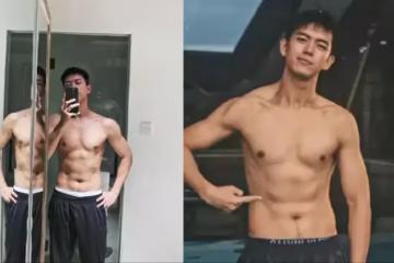 李現深夜發圖，好身材讓網友叫絕