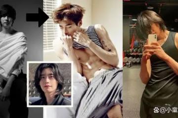 《魔女2》李鍾碩挑戰新形象長發+爆肌!精瘦花美男健身前後差超大