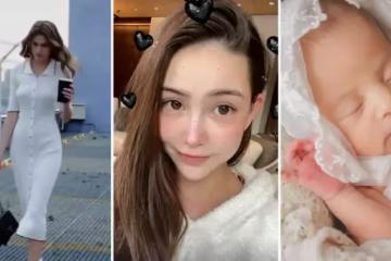 昆凌曬美女穿搭照滿心羨慕，剛生下三胎女兒就出現「身材焦慮」，網友：可以求助好友劉畊宏教練