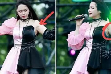 伊能靜不服老！ 穿「獨臂」公主裙扮少女，不料「麒麟臂」太搶鏡
