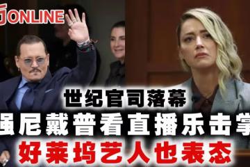 世紀官司落幕 強尼戴普看直播樂擊掌 好萊塢藝人也表態