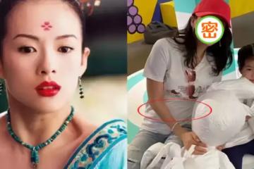 章子怡帶女兒遊玩,穿T恤肚子贅肉堆幾層,素顏毫無修飾顯年紀