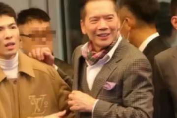 向華強72歲壽宴曝光！向太打扮洋氣但「身體虛弱」多人攙扶，郭碧婷卻小心躲鏡頭！
