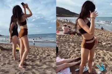 媽媽的泳衣直接就套上　曹格11歲女兒掀起網騷動