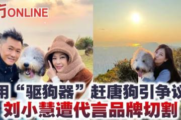 用「驅狗器」趕唐狗引爭議　劉小慧遭代言品牌切割