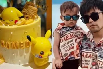 周杰倫為兒子慶祝5歲生日！一家人在日料店十分溫馨，ROMEO五官精緻儼然一副「正太模樣」，三寶媽昆凌顏值太驚艷