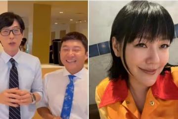 具俊曄現身泳池派對，戴著墨鏡在岸上打碟，美女穿比基尼跳舞